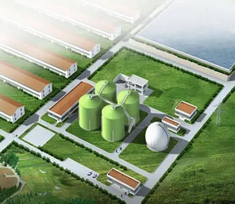 規(guī)?；镎託夤こ?></a></p>
<h2>規(guī)模化生物沼氣工</h2>
<p class=